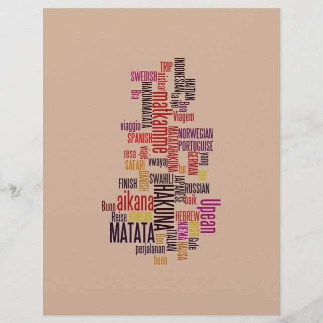 Global Groove: Hakuna Matata in jeder Sprache (Vorderseite)