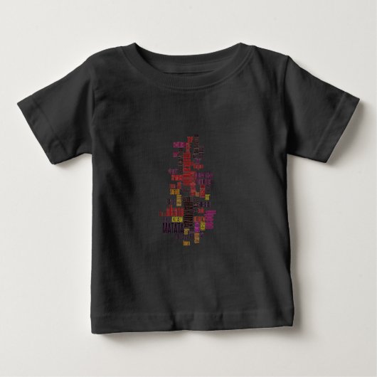 Global Groove: Hakuna Matata in jeder Sprache Baby T-shirt (Vorderseite)