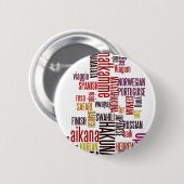 Global Groove: Hakuna Matata in jeder Sprache Button (Vorne & Hinten)