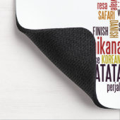 Global Groove: Hakuna Matata in jeder Sprache Mousepad (Ecke)