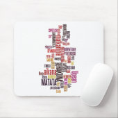 Global Groove: Hakuna Matata in jeder Sprache Mousepad (Mit Mouse)