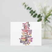 Global Groove: Hakuna Matata in jeder Sprache Postkarte (Stehend Vorderseite)