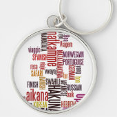 Global Groove: Hakuna Matata in jeder Sprache Schlüsselanhänger (Vorne)