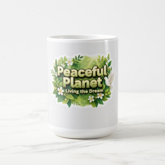 Global Harmony Decal Kaffeetasse (Mittel)