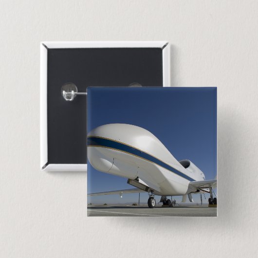 Global Hawk unbemannte Flugzeuge 2 Button (Vorne & Hinten)