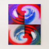 Global heat art puzzle (Vertikal)