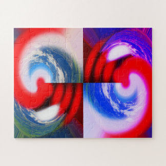 Global heat art puzzle