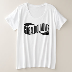 Global Idol Moves Typography T-Shirt