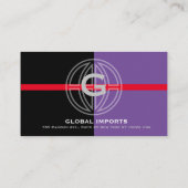 Global Import Business Card Visitenkarte (Rückseite)