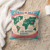 "Global Mama: Liebe ohne Grenzen Kissen (Decke)
