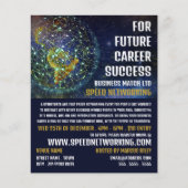 Global Networking, Speed-Networking-Event-Werbung Flyer (Vorne)