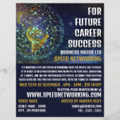 Global Networking, Speed-Networking-Event-Werbung Flyer (Vorne)