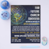 Global Networking, Speed-Networking-Event-Werbung Flyer (Einzeln)