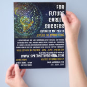 Global Networking, Speed-Networking-Event-Werbung Flyer (Hand)