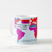 Global Range of Culex ZIKV Tasse von RoseWrites (Vorderseite Links)
