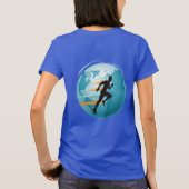 Global Runner T - Shirt Design. (Rückseite)