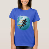 Global Runner T - Shirt Design. (Vorderseite)