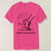 Global Running Day Classic T-Shirt (Design vorne)