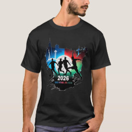 Global Soccer 2026 Three Nations. One Dream.  T-Shirt
