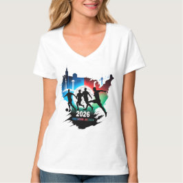 Global Soccer 2026 Three Nations. One Dream.  T-Shirt