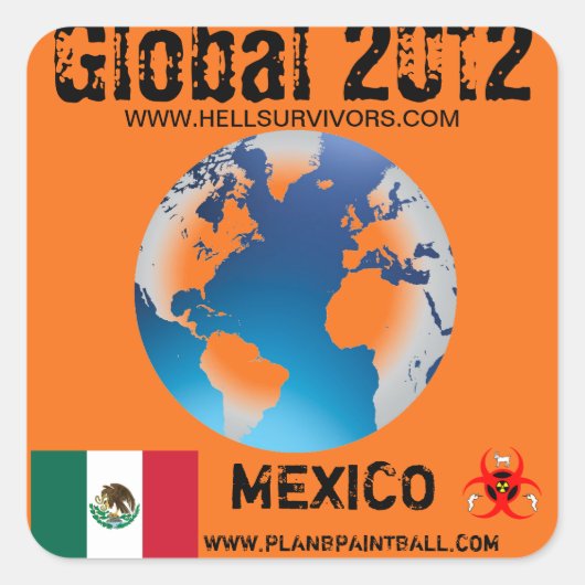 Global Sticker Mexio 2012 (Vorderseite)