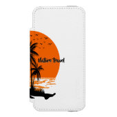 Global Tourism Resilience Day Incipio iPhone Geldbeutel-Hülle (Folio Vorderseite)