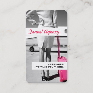 Global Travel Agency Agent Business Card Visitenkarte