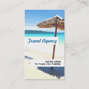 Global Travel Agency Agent Business Card Visitenkarte