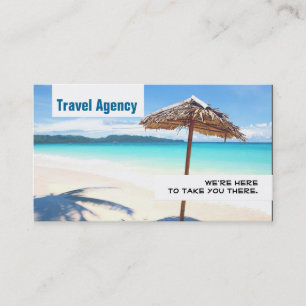 Global Travel Agency Agent Business Card Visitenkarte