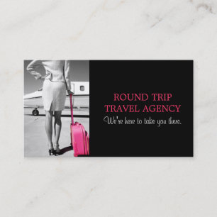 Global Travel Agency Agent Business Card Visitenkarte