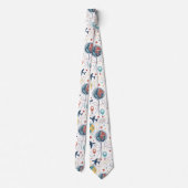 Global Travel Aviation Pattern (1) Krawatte (Rückseite)