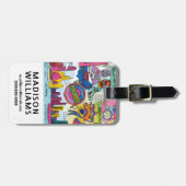 Global Travel - Hongkong Gepäckanhänger (Vorderseite horizontal)