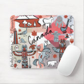 Global Travel - Kanada Mousepad (Mit Mouse)