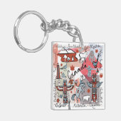 Global Travel - Kanada Schlüsselanhänger (Vorderseite links)