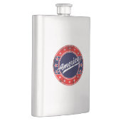 Global Traveler - Amerika | USA-Flasche Flachmann (Rechts)