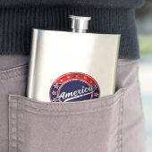 Global Traveler - Amerika | USA-Flasche Flachmann (Beispiel)
