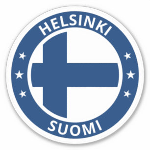 Global Traveler - 'City', Suomi   Finland (Edit) Aufkleber