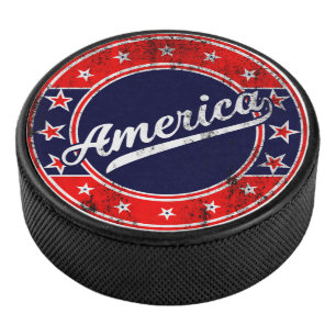 Global Traveller - Amerika   USA Eishockey Puck