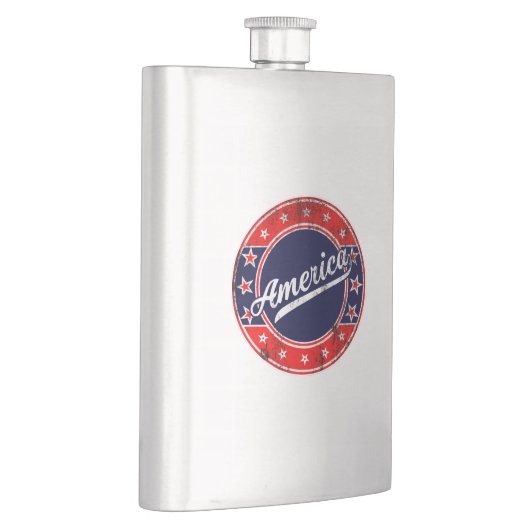 Global Traveller - Amerika | USA Flask | Flachmann (Rechts)