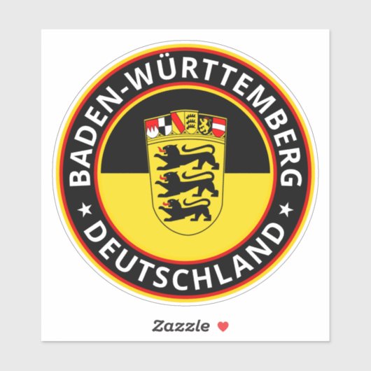 Global Traveller - Baden-Württemberg (Edit-Aufkleb Aufkleber (Blatt)
