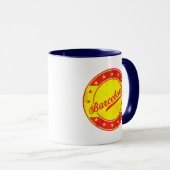 Global Traveller - Barcelona, Spanien Tasse (VorderseiteRechts)
