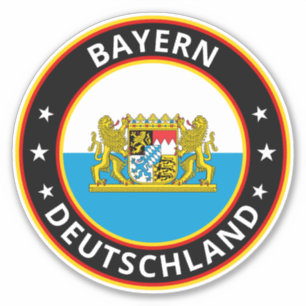 Global Traveller - Bayern   Bayern (Bearbeitung) Aufkleber