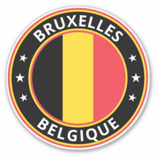 Global Traveller - Brüssel, Belgien   Belgien Aufkleber