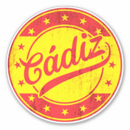 Global Traveller - Cadiz, Spanien Aufkleber