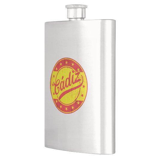 Global Traveller - Cadiz, Spanien Flachmann (Links)