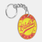 Global Traveller - Cadiz, Spanien Schlüsselanhänger (Vorderseite links)