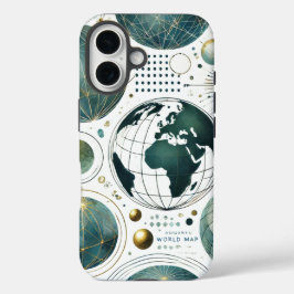 Global Traveller: Chic World iPhone Case