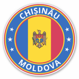 Global Traveller - Chișinău, Moldau Aufkleber