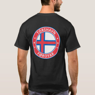 Global Traveller - 'City', Føroyar (Edit) T - Shir T-Shirt