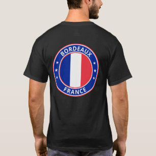 Global Traveller - City, Frankreich (Edit) T - Shi T-Shirt